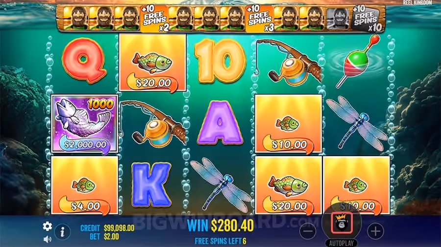 Big Bass Bonanza 1000 by Pragmatic Play — slot gameplay